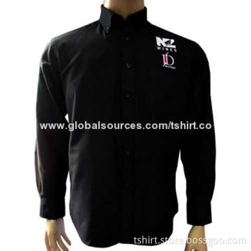 Men's Blank O-neck T-shirt, Printed Logo